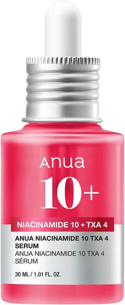 Anua Niacinamide 10 + TXA 4 Serum, Korean Skincare, 1.01 fl.oz