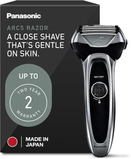 Panasonic ARC5 Electric Razor for Men, 5-Blade Wet Dry Electric Shaver