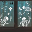140PCS Halloween Window Clings Decor for Halloween Decorations by KUCHEY