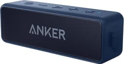 Anker soundcore 2 Portable Bluetooth Speaker, Stereo Sound, IPX7