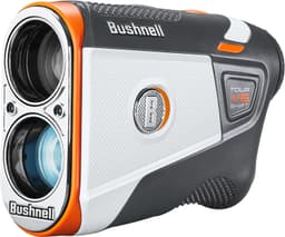 Bushnell Golf Tour V6 Shift Laser Rangefinder with Slope Compensation, 1300-Yard Range, Flag Lock Vibration, Magnetic Cart Mount, 6X Magnification, Waterproof – Tournament Legal