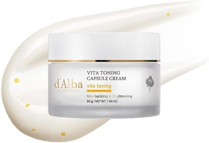 d'alba Piedmont Vita Toning Capsule Cream, Face Moisturizer (1.94 oz)