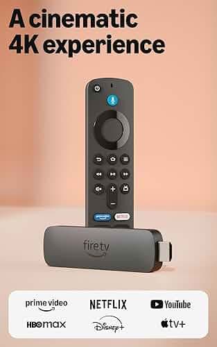 Amazon Fire TV Stick 4K Plus with AI-powered Fire TV Search, Wi-Fi 6, stream hundreds of thousands of movies and shows, free & live TV, find shows faster with Alexa+