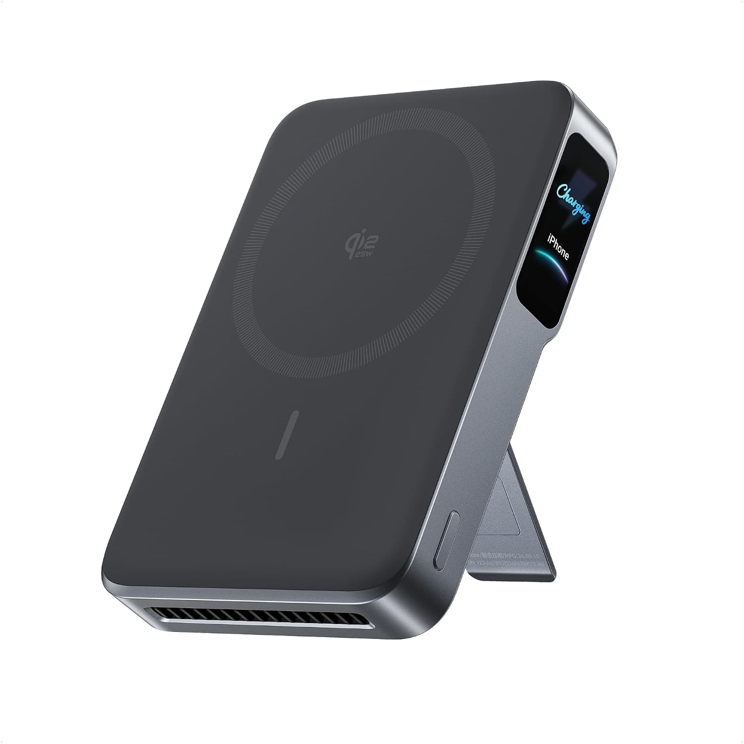 Anker MagGo 2 Pro Power Bank, Qi2.2 25W 10000mAh Magnetic Portable Charger