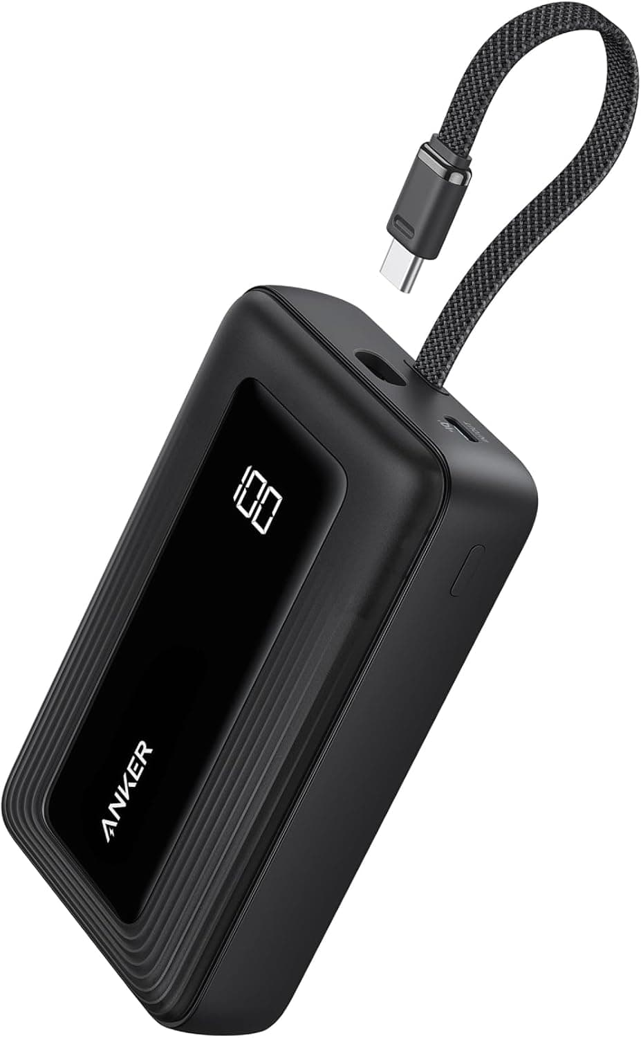 Anker Zolo Power Bank,20,000mAh 30W Portable Charger with Built-in USB-C