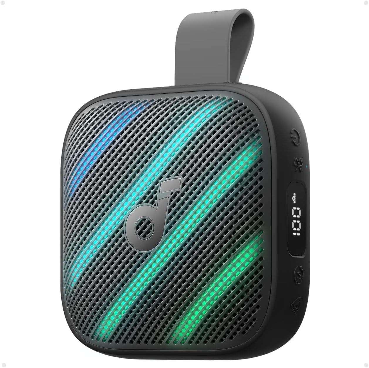 Soundcore Boom Go 3i Portable Bluetooth Speaker by Anker, 24H Playtime