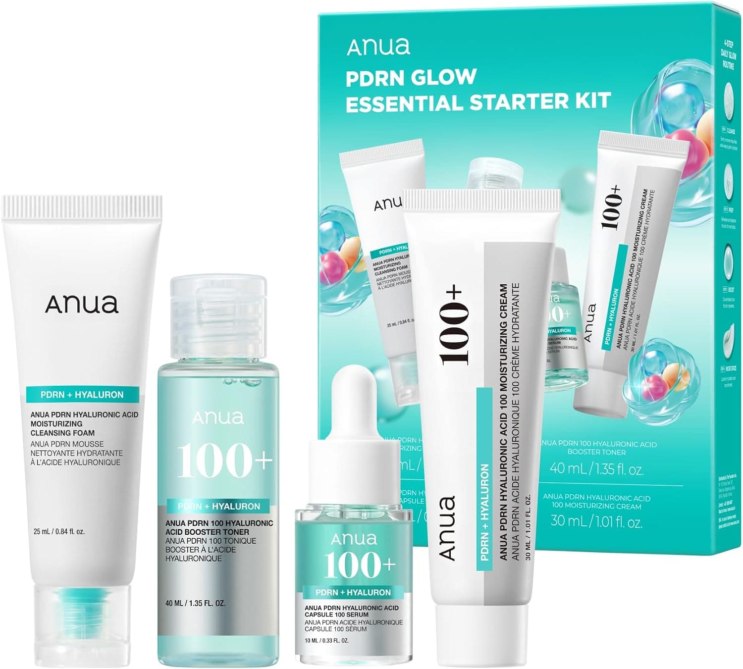 Anua Salmon DNA PDRN Glow Essential Starter Kit