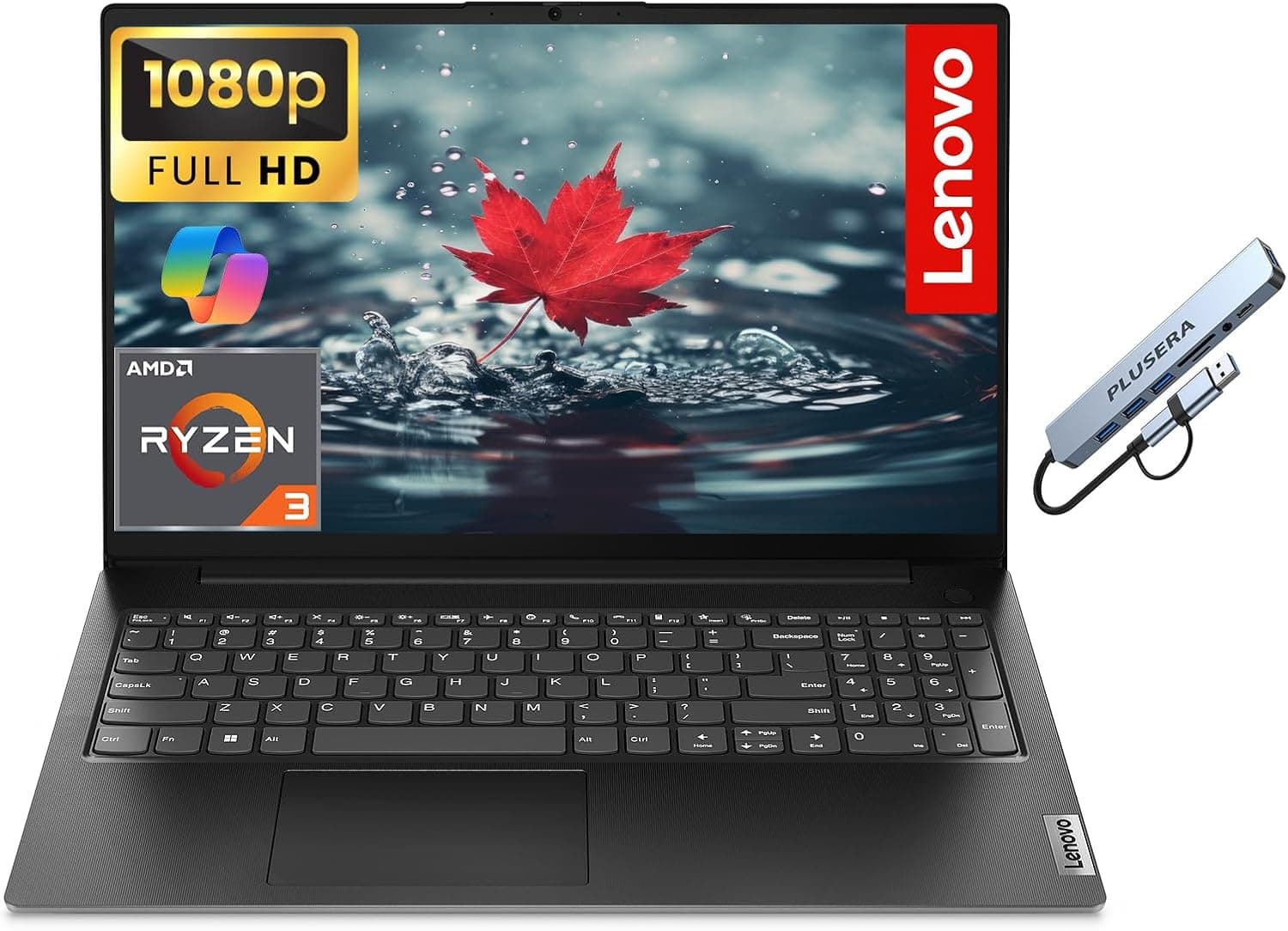 Lenovo IdeaPad 2-in-1 Business Laptop, 16" FHD+ Touch Display, AMD Ryzen 7 8845HS (>i7-1355U), 16GB DDR5 RAM 1TB SSD, Win 11 Pro, FP Reader, Backlit KB, Numeric Keypad, PLUSERA Earphones, Luna Grey